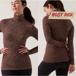 NWT Athleta flurry seamless turtleneck